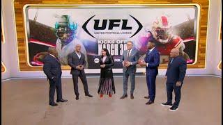 UFL Dany Garcia & Dwayne Johnson announce XFL & USFL merger