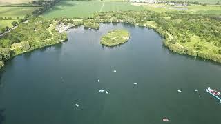 Fairlop Waters Country Park Drone Footage Fairlop London DJI Mini 3 Pro - Late May flight