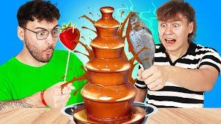 EKLIG vs. LECKER SCHOKOBRUNNEN CHALLENGE *EXTREM*