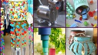 DIY Tin Can Crafts Ideas - Recycled Home Decor