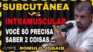 APLICAÇÃO SUBCUTÂNEA É MAIS INDICADA PRA VOCÊ ?    ROMULO JOGAIB