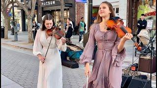 AMAZING violin duet - Karolina Protsenko & Avelina Kushnir  Nothing But The Blood Of Jesus