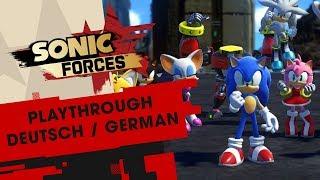 Sonic Forces Deutsch  German - Story Playthrough  Alle S-Ränge