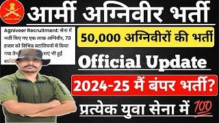 Good News  Army Agniveer 2024-25 ll बंपर भर्ती ll Army Agniveer New Vacancy 2025 ll #agniveer