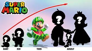Super Mario Fruit Growing Up Compilation  Cartoon Wow