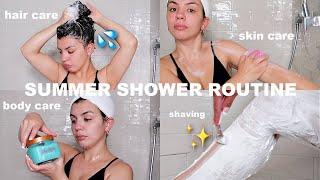 SUMMER SHOWER ROUTINE  Shaving Hair Care Body Care Skin Care & more