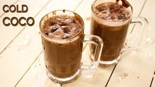 Cold Coco Recipe - Surti Chocolate  Cocoa Milk Shake - CookingShooking