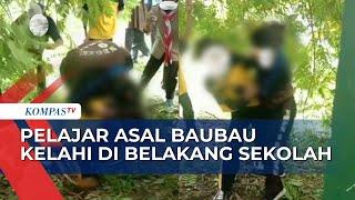 Video Viral 2 Pelajar SMP Asal Kota Baubau Sulteng Berkelahi di Belakang Sekolah