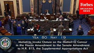 BREAKING NEWS Senate Overwhelmingly Votes To Advance Foreign Aid Supplemental