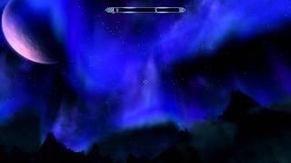 Very nice Aurora Borealis in Skyrim