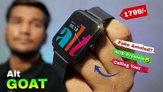 Alt Goat 1.78 Amoled Display Smart WatchAlways On Display  Amoled Display Smartwatch under 2000