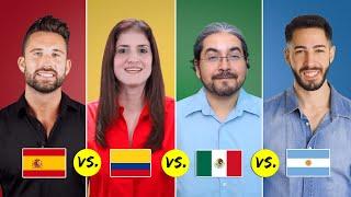 Spain vs. Colombia vs. Mexico vs. Argentina  Spanish Word Differences