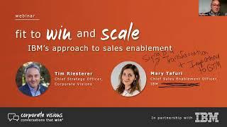IBMs Agile Approach to Sales Enablement - How To Use It For Your Sales Team