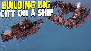 Buoyancy  Ep. 3  BATTLESHIP CITY - Building New Boat City  Buoyancy City Building Tycoon Gameplay