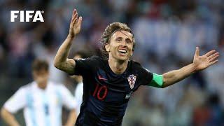 Luka Modric Goal v Argentina  2018 FIFA World Cup