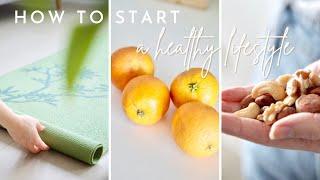 How to START a Healthy Lifestyle  7 pillars of good health