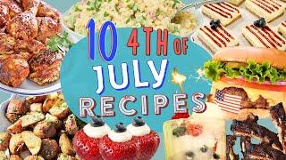 Celebrate 4th of July with these 10 Easy Recipe Ideas  Independence Day Recipe Compilation