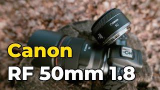 Canon RF 50mm f1.8 STM Review  das Porträt-Objektiv für unter 200€