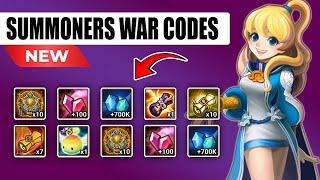 SUMMONERS WAR CODES 2024  SUMMONERS WAR SKY ARENA PROMO CODE