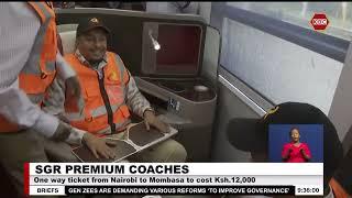 SGR premium one way ticket to cost Ksh.12000 from Nairobi to Mombasa