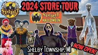 2024 Spirit Halloween - Full Walkthrough - New Animatronics & Props - Shelby Township Michigan