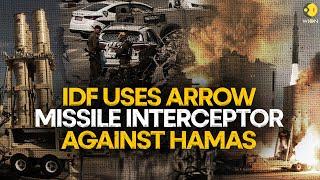 Israel-Palestine War IDF Uses Arrow Hypersonic Ballistic Missile Interceptor  WION Originals