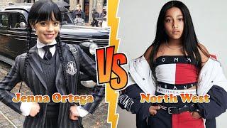 Jenna Ortega VS North West KIM KARDASHIAN Transformation  From Baby To 2024