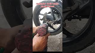 cara melepas roda motor matic yang macet  #beat #beatinjeksi #vario #vario150 #nmax #pcx