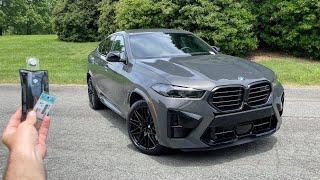 2025 BMW X6M Competition Start Up Exhaust Test Drive Walkaround POV and Review