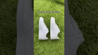 Real Vs Fake White Air Force 1  #sneakerhead #sneakers #viral