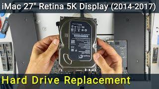 iMac A1419 27-inch Retina 5K Hard Drive Replacement