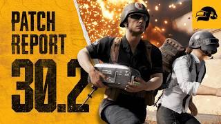 PUBG  Patch Report #30.2 - PUBG x Automobili Lamborghini Collab FBR Mode Comeback and MORE