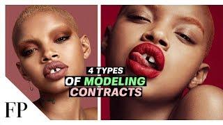 4 Types of MODELING Contracts  Which One Should You Sign?