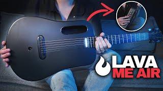 Lava ME AIR - The Super-Thin Carbon Fiber Guitar with Built-In Effects