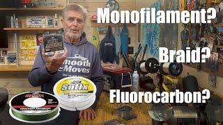 When to Fish Mono Braid or Fluorocarbon Fishing Line Options Today