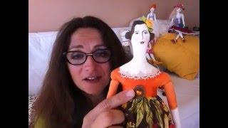 Tilda cloth dolls by rag doll teacher Maria