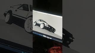 Test RigCars Blender - AE86