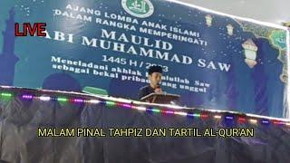 Hamzan Lenek official sedang liveAjang lomba anak islaml malam final tahfis atau tartil