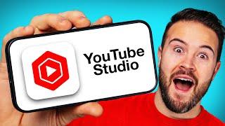 How to Use YouTube Studio Mobile App Updated Tutorial