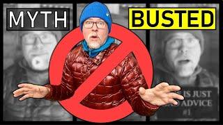 7 MYTHS and old truths BUSTED  #madvice #hiking