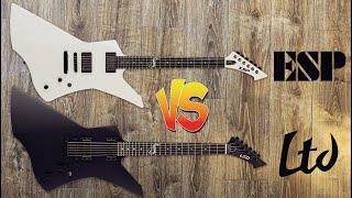 ESP vs LTD Snakebyte - both are great even if you are not a Metallica fan