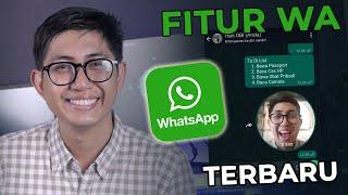 3 Fitur Terbaru Whatsapp ini Belum Kamu Gunakan