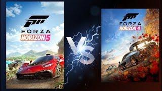 FORZA HORIZON 5 VS FORZA HORIZON 4 - COMPARAISON