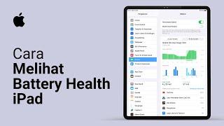 Cara Melihat Kesehatan Baterai Battery Health iPad