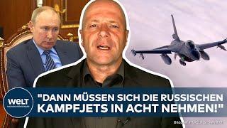 PUTINS KRIEG Kreml zu F16-Lieferungen Washington eine Bande von Kriegstreibern Start im Sommer