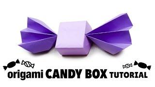 Origami Candy Box Tutorial - Long Version - Paper Kawaii
