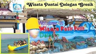 Pantai Delegan Gresik Terbaru  Wisata Pasir Putih Dalegan Gresik - Jatim