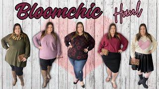 BLOOMCHIC PLUS SIZE TRY-ON & REVIEW  FEB 2024 HAUL  + DISCOUNT CODE