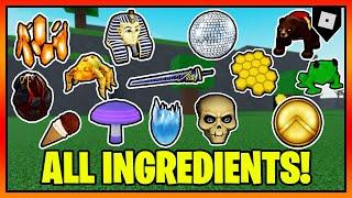 2024 UPDATED How to get ALL INGREDIENTS in WACKY WIZARDS   Roblox