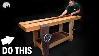 Split Top Roubo Workbench The Woodworker’s ULTIMATE Project